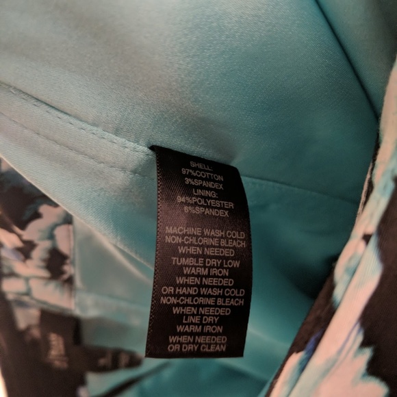 [WHBM] Floral Fit Flare Strapless Dress - Picture 6 of 7